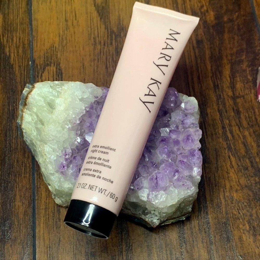 Mary Kay Extra Emollient Night Cream, Intense Moisturizing hand feet body soft
